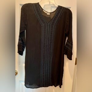 Raya Sun Beach Black coverup Size s/m